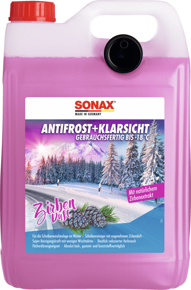 SONAX AntiFrost+KlarSicht bis -18 °C Zirbe