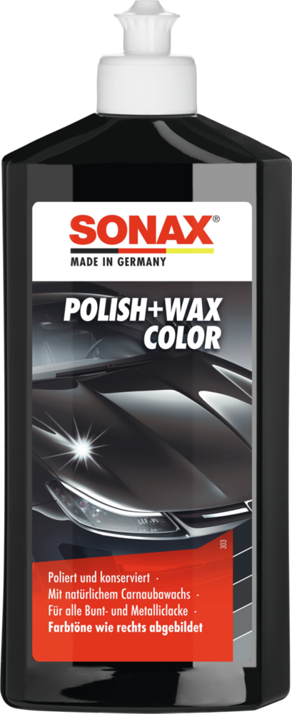 SONAX Polish+Wax Color schwarz
