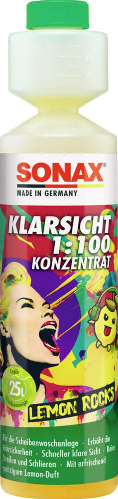 SONAX KlarSicht Konzentrat Lemon Rocks