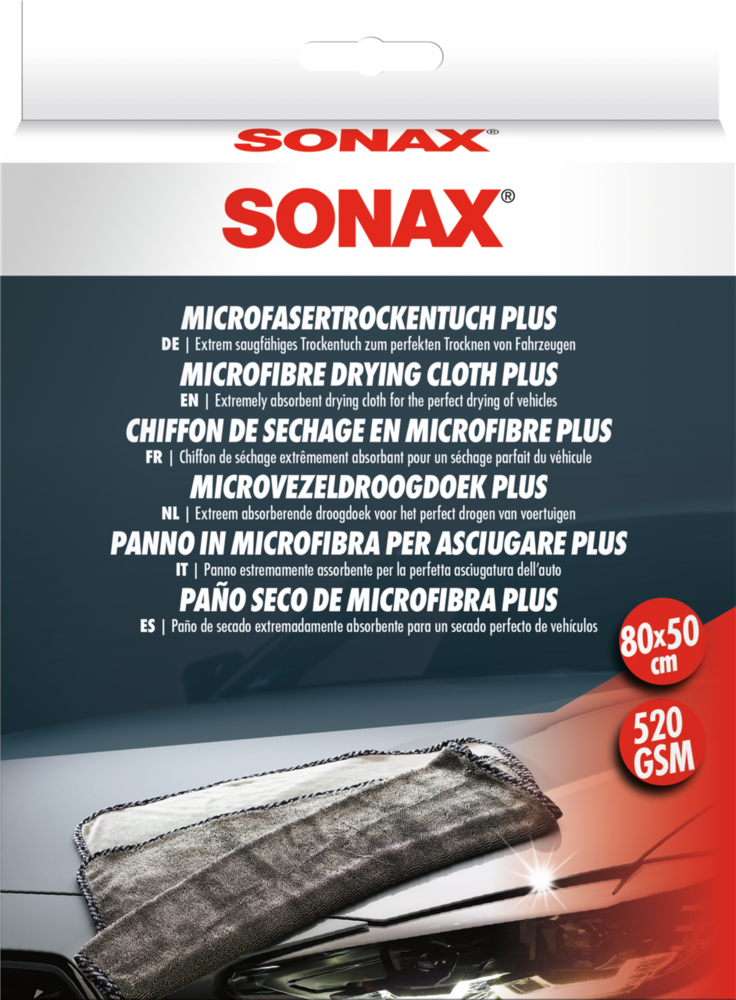 SONAX Microfaser Trockentuch PLUS