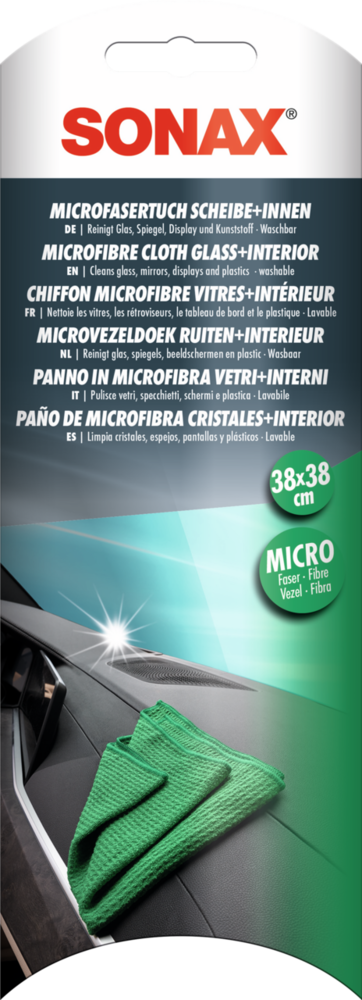 SONAX Microfasertuch Scheibe+Innen