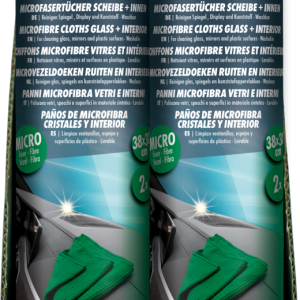 SONAX Microfasertücher Scheibe + Innen 2 Stk.