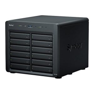 Synology DX1215II – Festplatten-Array – 12 Schächte (SATA-600) – InfiniBand (extern) Synology DX1215II – Festplatten-Array – 12 Schächte (SATA-600) – InfiniBand (extern)