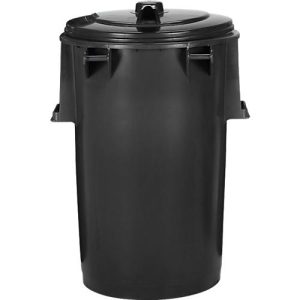 System-Mülleimer SME, Volumen 35 l, ohne Bügel, anthrazit