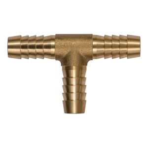 Riegler T-Schlauchverbindungsstutzen, für Schlauch LW 9 mm, Messing