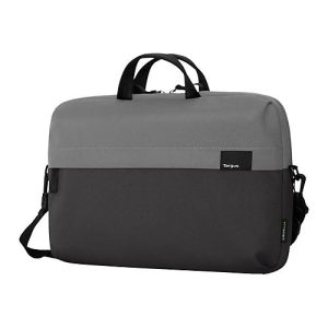 Targus Sagano EcoSmart – Notebook-Tasche – 35.6 cm (14′) – Schwarz, Grau Targus Sagano EcoSmart – Notebook-Tasche – 35.6 cm (14′) – Schwarz, Grau