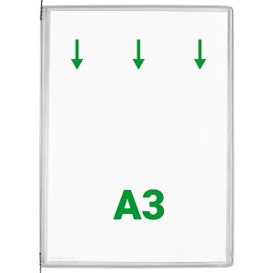 tarifold Sichttafeln DIN A3, grau, 10 Stück tarifold Sichttafeln DIN A3, grau, 10 Stück