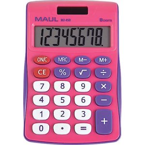 Taschenrechner MAUL MJ450, 12 Stellen, Tax, Solar- & Batteriebetrieb, B 72 x T 113 x H 19 mm, schwarz Taschenrechner MAUL MJ450, 12 Stellen, Tax, Solar- & Batteriebetrieb, B 72 x T 113 x H 19 mm, schwarz