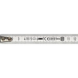 Taschenrollbandmaß VARIO L.3m B.13mm mm/cm EG I (± 0,5 mm/m) Ku.Festst.BMI Taschenrollbandmaß VARIO L.3m B.13mm mm/cm EG I (± 0,5 mm/m) Ku.Festst.BMI