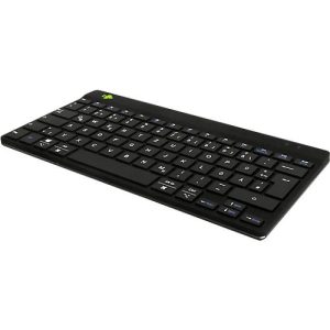 Tastatur R-Go Compact Break, kabellos, QWERTZ, LED-Pausenanzeige, Bluetooth/USB, schwarz Tastatur R-Go Compact Break, kabellos, QWERTZ, LED-Pausenanzeige, Bluetooth/USB, schwarz