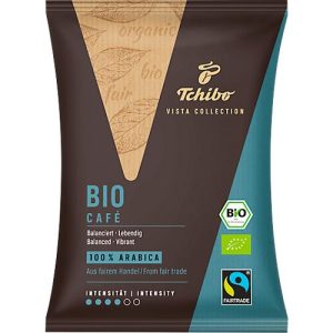 Tchibo Vista Collection Bio Cafè, gemahlen, 80 x 70 g Tchibo Vista Collection Bio Cafè, gemahlen, 80 x 70 g