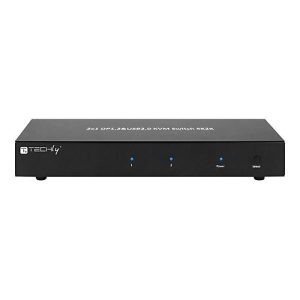 TECHly 2-Port DisplayPort1.2 Dual-Monitor KVM Switch – KVM-/Audio-/USB-Switch – 2 Anschlüsse TECHly 2-Port DisplayPort1.2 Dual-Monitor KVM Switch – KVM-/Audio-/USB-Switch – 2 Anschlüsse
