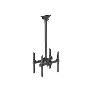 TECHly Universal Ceiling Support – Klammer – für 2 LCD-Displays – Stahl – Schwarz – Bildschirmgröße: 81.3-139.7 cm (32′-55′) TECHly Universal Ceiling Support – Klammer – für 2 LCD-Displays – Stahl – Schwarz – Bildschirmgröße: 81.3-139.7 cm (32′-55′)