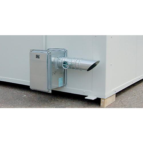 Technische Lüftung für F-SAFE Gefahrstoffcontainer F90, ex-geschützt, IP 55, bis 5-facher Luftwechsel