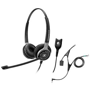 Telefon-Headset Sennheiser SC 660, kabelgebunden, binaural, HD, Ohrpolster, + Adapter CEHS-AL01 Telefon-Headset Sennheiser SC 660, kabelgebunden, binaural, HD, Ohrpolster, + Adapter CEHS-AL01