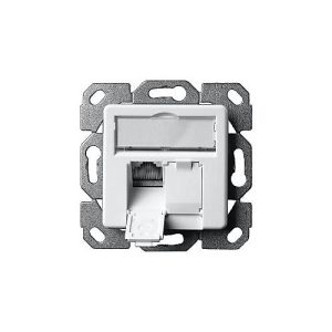 Telegärtner AMJ45 – Ausgang – CAT 5e – RJ-45 X 2 – Alpine White Telegärtner AMJ45 – Ausgang – CAT 5e – RJ-45 X 2 – Alpine White