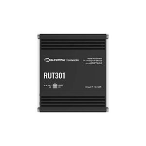 Teltonika RUT301 – Router 4-Port-Switch – an DIN-Schiene montierbar, wandmontierbar, oberflächenmontierbar Teltonika RUT301 – Router 4-Port-Switch – an DIN-Schiene montierbar, wandmontierbar, oberflächenmontierbar