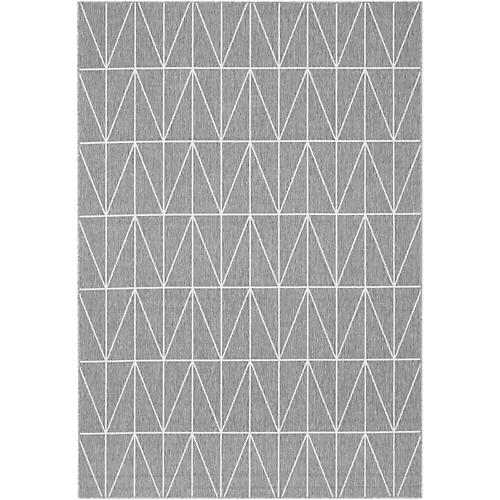 Teppich Fenix, PP, Florhöhe 4 mm, waschbar, B 1200 x T 1700 mm, Modell B