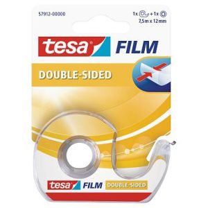 TESA Doppelseitiges Klebeband + Abroller