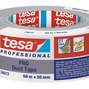 TESA Gewebeband Silber 50 m / 50 mm