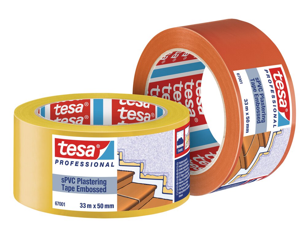 TESA Putzband PVC 33 m x 50 mm