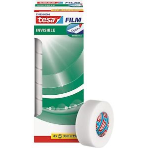 TESA Film, matt/unsichtbar, 33 m x 19 mm, 8 Rollen TESA Film, matt/unsichtbar, 33 m x 19 mm, 8 Rollen