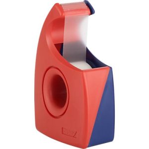 TESA Klebefilm-Handabroller Easy Cut, 33 m x 19 mm, rot/blau TESA Klebefilm-Handabroller Easy Cut, 33 m x 19 mm, rot/blau