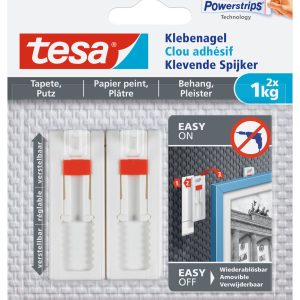 TESA Klebenagel verstellbar 2 x 1 kg TESA Klebenagel verstellbar 2 x 1 kg