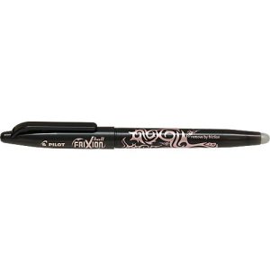 Tintenroller FRIXION BALL, Gummispitze, Minendurchmesser 1 mm, Strichstärke 0,6 mm, 12 St., schwarz Tintenroller FRIXION BALL, Gummispitze, Minendurchmesser 1 mm, Strichstärke 0,6 mm, 12 St., schwarz