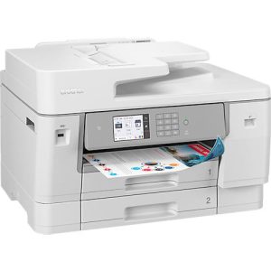 Tintenstrahl Multifunktionsdrucker Brother MFC-J6955DW, 4 in 1, USB/LAN/WLAN, Auto-Duplex/Mobildruck/NFC, 2 Papierkassetten, bis A3, mit CMYK-Patronen Tintenstrahl Multifunktionsdrucker Brother MFC-J6955DW, 4 in 1, USB/LAN/WLAN, Auto-Duplex/Mobildruck/NFC, 2 Papierkassetten, bis A3, mit CMYK-Patronen
