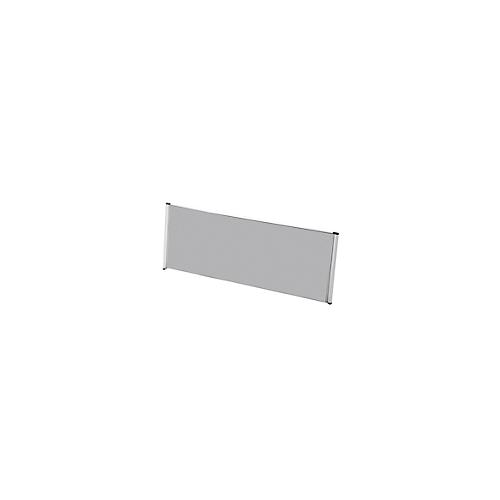 Tisch-Trennwand Aluna, 1000 x 600 mm, grau