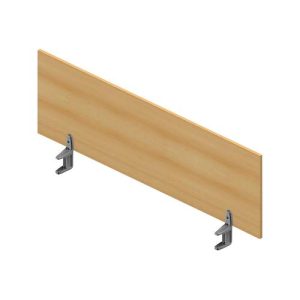 Tischtrennwand ARLON-OFFICE, für Schreibtische mit B 1400 mm, Buche-Dekor Tischtrennwand ARLON-OFFICE, für Schreibtische mit B 1400 mm, Buche-Dekor