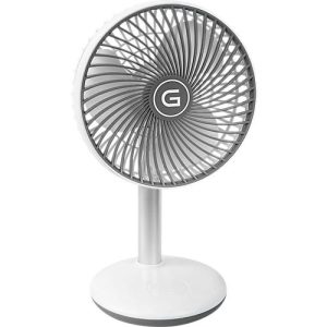 Tischventilator Gutfels Venti 3010 R, 4 Geschwindigkeitstufen, 2 Modi, neigbar, Akkubetrieb bis 12 h, weiß Tischventilator Gutfels Venti 3010 R, 4 Geschwindigkeitstufen, 2 Modi, neigbar, Akkubetrieb bis 12 h, weiß