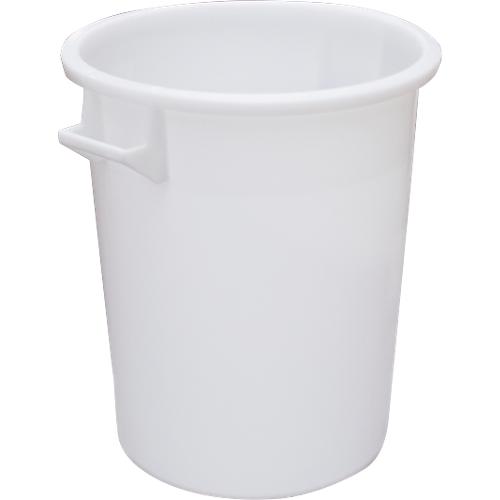 Tonne, aus HDPE, stapelbar 75 Liter, natur