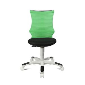 Topstar Kinderdrehstuhl S´neaker, ohne Armlehnen, Muldensitz, 3D-Netz-Rückenlehne, grün/schwarz/weiß Topstar Kinderdrehstuhl S´neaker, ohne Armlehnen, Muldensitz, 3D-Netz-Rückenlehne, grün/schwarz/weiß