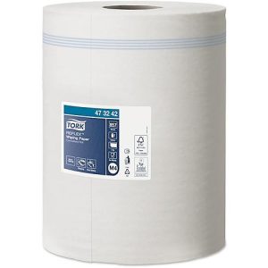 Tork® Mehrzweck-Papierwischtücher Reflex 473242, 1-lagig, Innenabrollung M4, L 300 m x B 198 mm, Ø 195 mm, 6 Rollen á 857 Blatt (5142 Tücher), weiß Tork® Mehrzweck-Papierwischtücher Reflex 473242, 1-lagig, Innenabrollung M4, L 300 m x B 198 mm, Ø 195 mm, 6 Rollen á 857 Blatt (5142 Tücher), weiß
