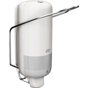 Tork® Spender 560101, für Flüssigseife o. Desinfektionsgel, Handfreie Abgabe, B 112 x T 114 x H 291 mm, weiß