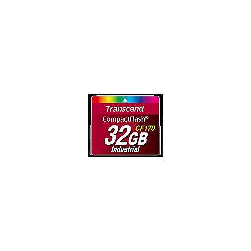 Transcend CF170 Industrial - Flash-Speicherkarte - 32 GB - 170x - CompactFlash