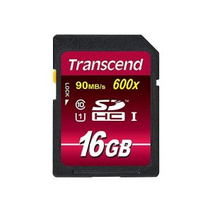 Transcend – Flash-Speicherkarte – 16 GB – Class 10 – SDHC UHS-I Transcend – Flash-Speicherkarte – 16 GB – Class 10 – SDHC UHS-I