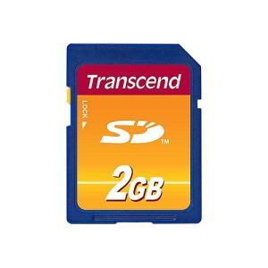 Transcend – Flash-Speicherkarte – 2 GB – SD Transcend – Flash-Speicherkarte – 2 GB – SD