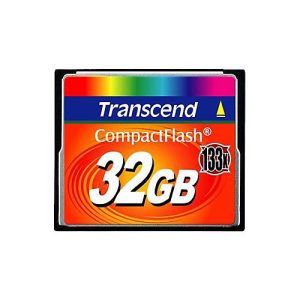 Transcend – Flash-Speicherkarte – 32 GB – 133x – CompactFlash Transcend – Flash-Speicherkarte – 32 GB – 133x – CompactFlash