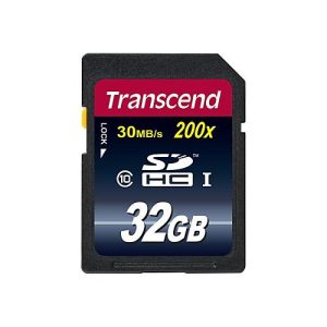 Transcend – Flash-Speicherkarte – 32 GB – Class 10 – SDHC Transcend – Flash-Speicherkarte – 32 GB – Class 10 – SDHC