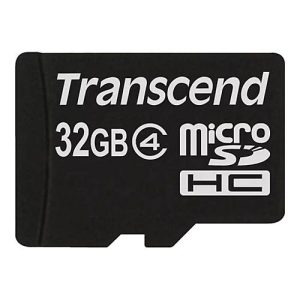 Transcend – Flash-Speicherkarte – 32 GB – Class 4 – microSDHC Transcend – Flash-Speicherkarte – 32 GB – Class 4 – microSDHC