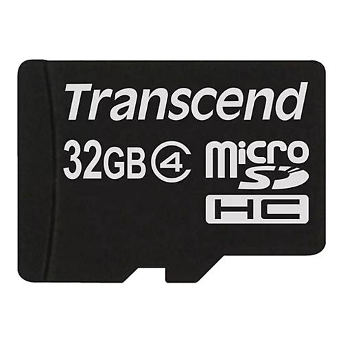 Transcend - Flash-Speicherkarte - 32 GB - Class 4 - microSDHC