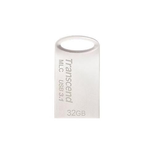 Transcend JetFlash 720 - USB-Flash-Laufwerk - 32 GB - USB 3.1 - Silber