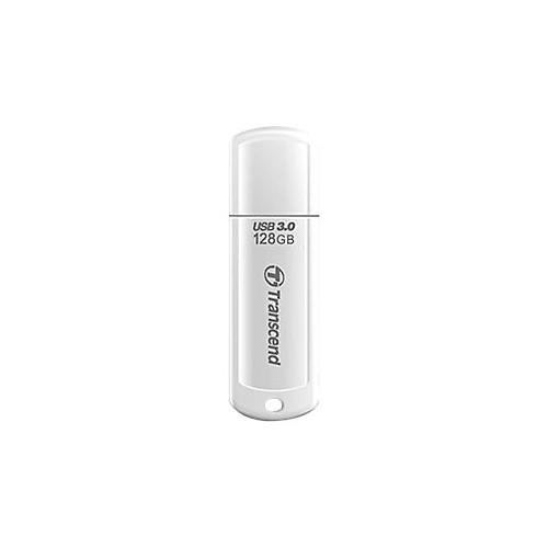 Transcend JetFlash 730 - USB-Flash-Laufwerk - 128 GB - USB 3.0 - weiß