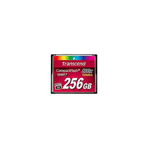 Transcend Premium - Flash-Speicherkarte - 256 GB - 800x - CompactFlash