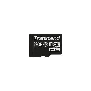 Transcend Premium – Flash-Speicherkarte – 32 GB – Class 10 – 200x – microSDHC