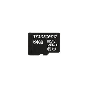 Transcend TS64GUSDU1 – Flash-Speicherkarte – 64 GB – UHS Class 1 / Class10 – SDXC UHS-I