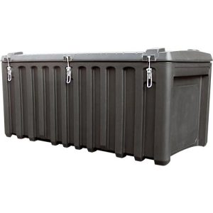 Transport- und Pritschenbox CEMO CEMbox 750, Polyethylen, 750 l, L 1700 x B 840 x H 800 mm, stapelbar, anthrazit Transport- und Pritschenbox CEMO CEMbox 750, Polyethylen, 750 l, L 1700 x B 840 x H 800 mm, stapelbar, anthrazit